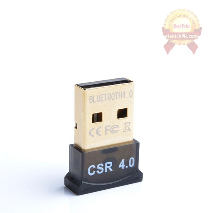 USB phát Bluetooth cho Laptop PC máy tính để bàn CSR 4.0 kết nối điện thoại bàn phím chuột