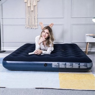 Giường hơi , Nệm hơi cao cấp được bọc nhung êm ái và ấm