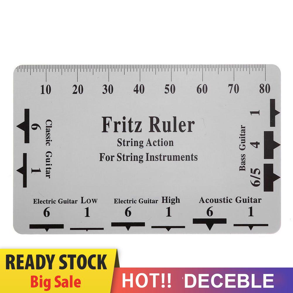 Thước Đo Dây Đàn Guitar Chuyên Dụng