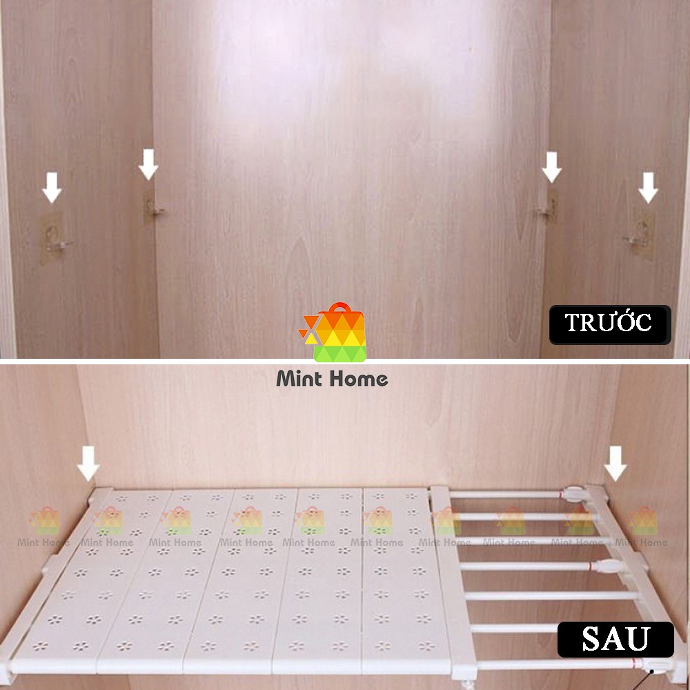 Miếng dán giá đỡ kệ gỗ treo tường, khung tranh, kệ tủ, kệ góc tường, móc dán tường ke góc chữ L kê ván, sàn chịu lực