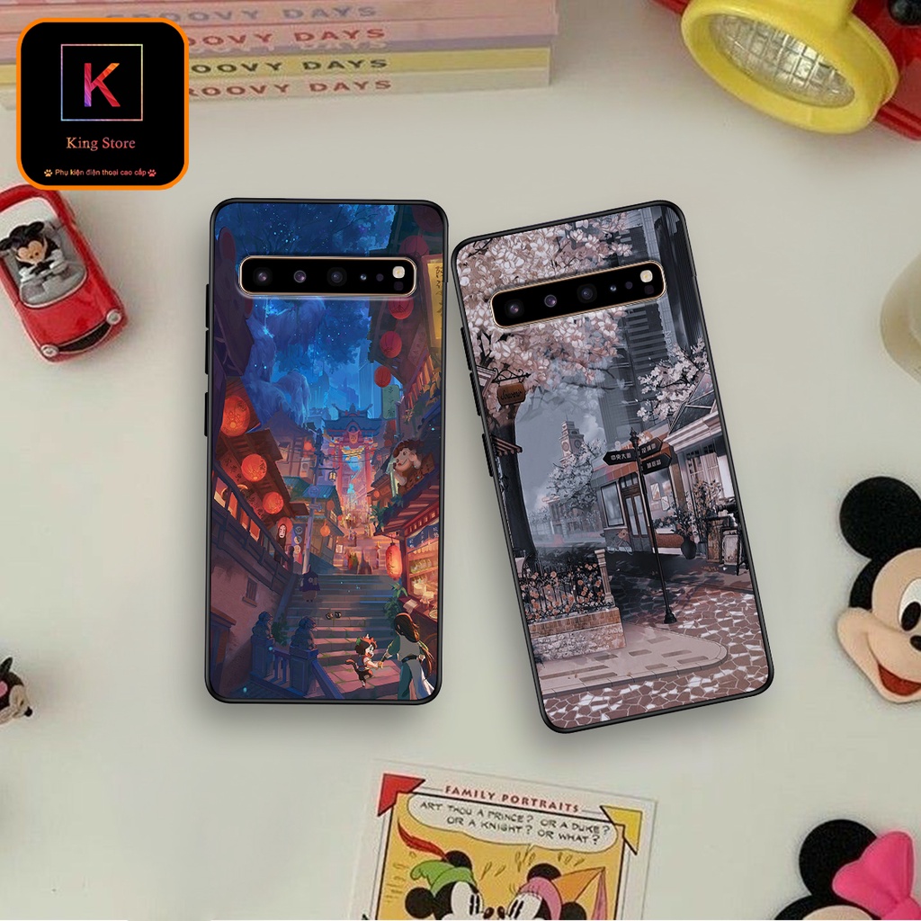 Ốp lưng Samsung S10 - S10 Plus - S10 5G - S10 Lite - S10e - Ốp Samsung in hình Phong cảnh ban đêm - Chất liệu TPU