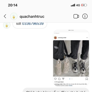 Giày kem sz 36