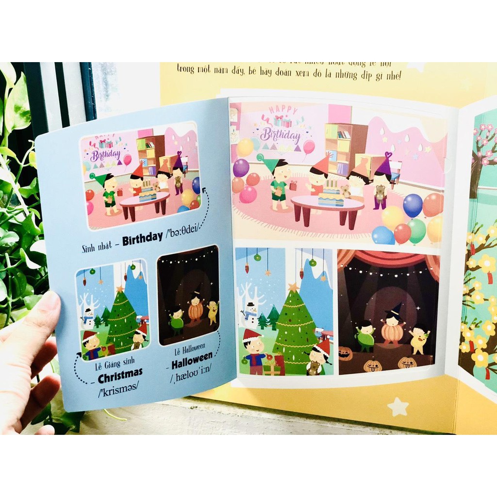 [Mã LIFEMALL995 giảm 10% đơn 99K] Sách Lift-the-flap- Lật mở khám phá - At the nursery school - Ở nhà trẻ