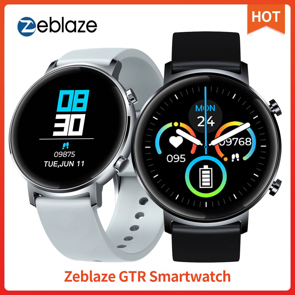 Đồng Hồ Thông Minh Zeblaze Gtr Theo Dõi Nhịp Tim 10 Ngày 30 Ngày