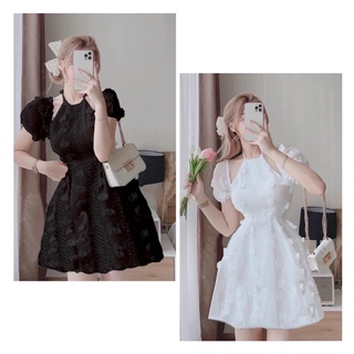 Bigsize đầm cổ yếm voan tơ 55-100kg
