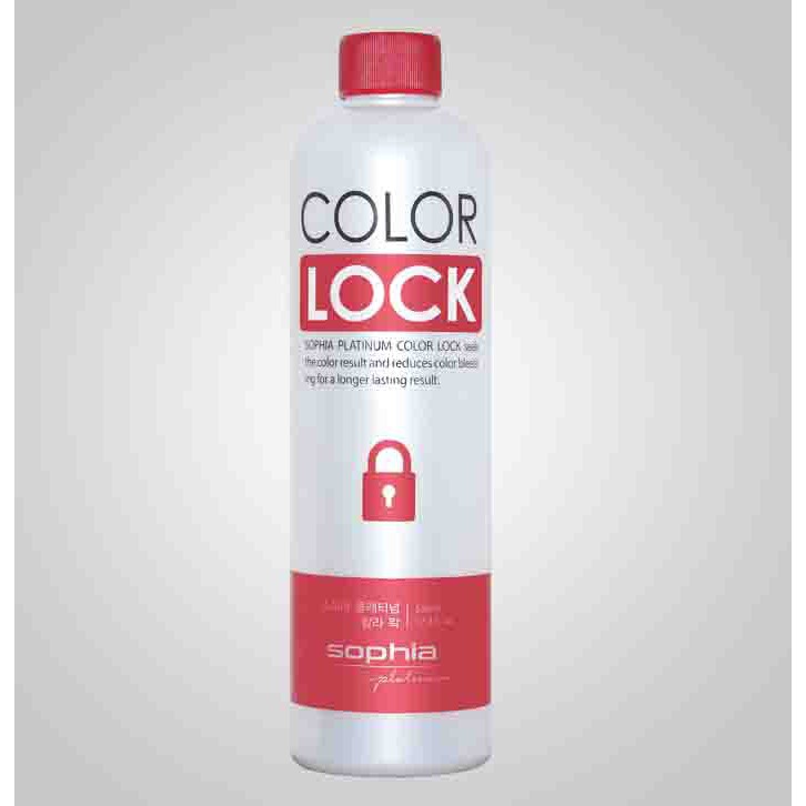 Khóa màu tóc nhuộm Sophia Platinum Color Lock 530ml