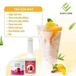 Mứt đào dedu 1,2kg