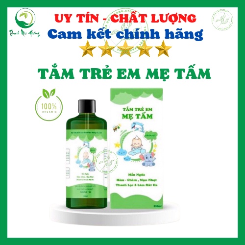 Nước tắm thảo dược cho bé mẹ tấm THANH MỘC HƯƠNG