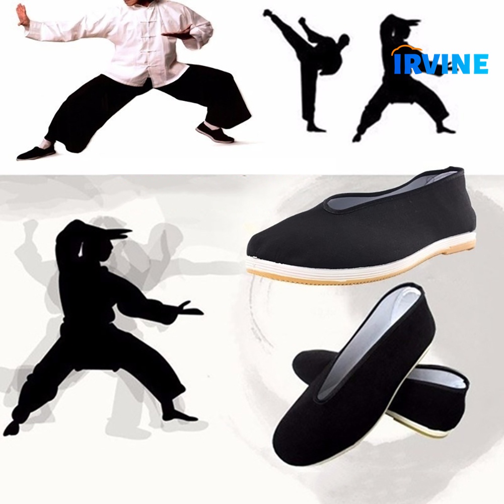 Giày Kung Fu Truyền Thống Chất Liệu Cotton Dành Cho Nam Giới