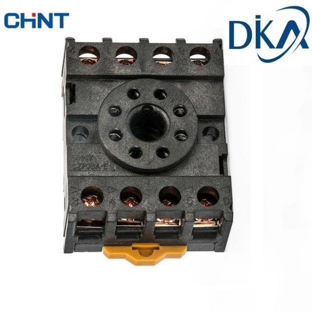 Đế rơle 8 chân chint CZF08A