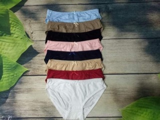 Combo 5 quần lót cotton trơn