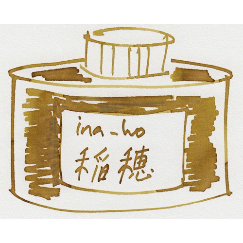 Mực bút máy Pilot Iroshizuku - Màu Ina-ho (Lúa vàng)