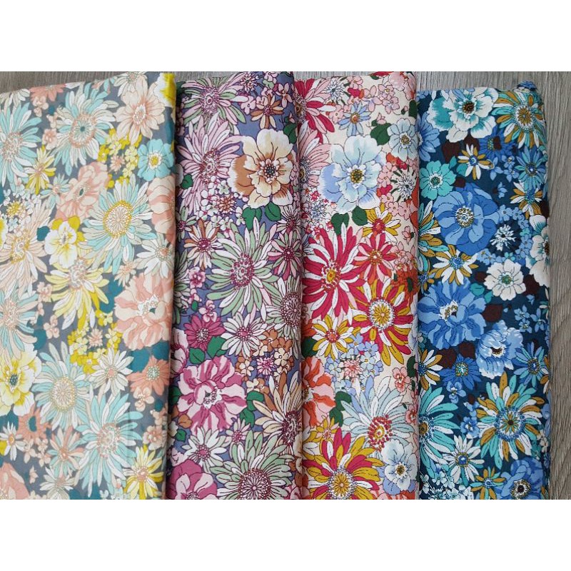 Vải thô cotton khổ 1m5, 58k/m. Được chọn mẫu