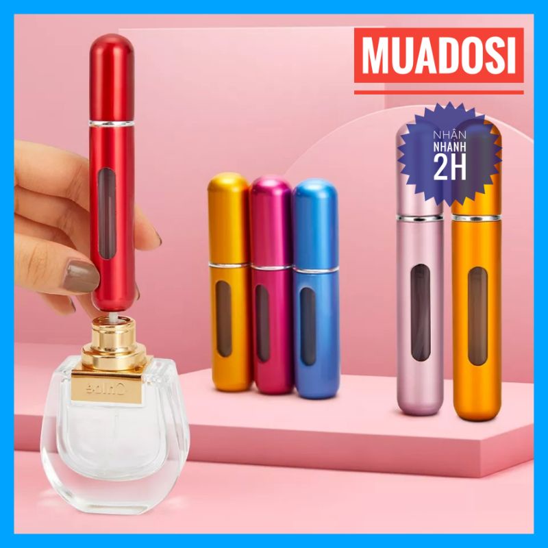 Chai Chiết Nước Hoa 5ml Du Lịch Nhỏ Gọn Tiện Dụng Lọ Ống Chiết Nước Hoa Du Lịch