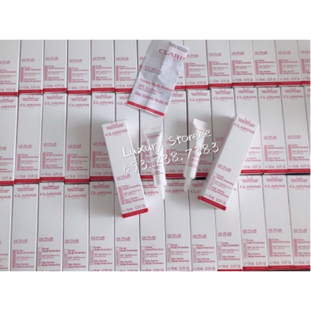 Kem chống nắng Clarins mini 10ml fullbox