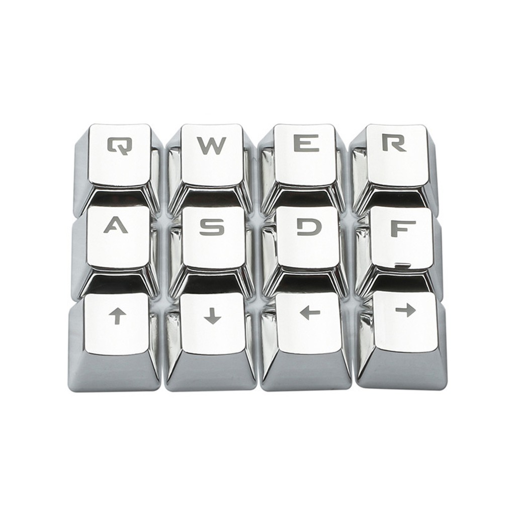 Set 12 Nắp Bàn Phím Cơ Pbt Có Đèn Nền Thay Thế Tiện Dụng
