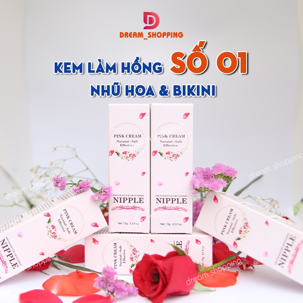 Kem Hồng Nhũ Hoa, Vùng Kín Và Bikini Hiệu Quả 15ml _ Dream Shopping