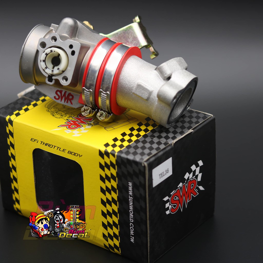 Họng xăng SWR 36mm cho Satria Fi