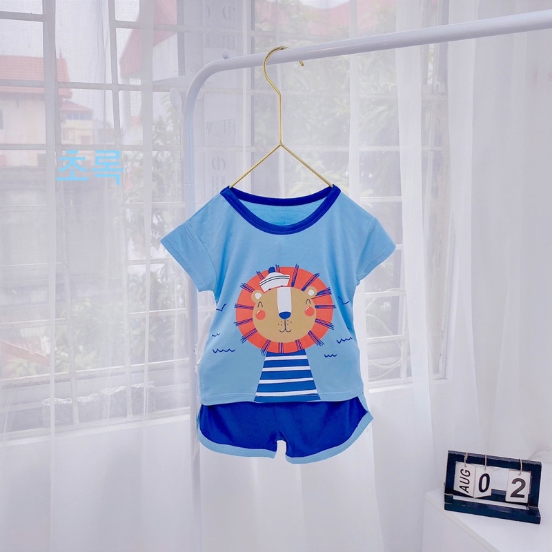 Bộ Quần Áo Hình Thú PeeKaBoo (Thun lạnh siêu mát) đáng yêu cho bé