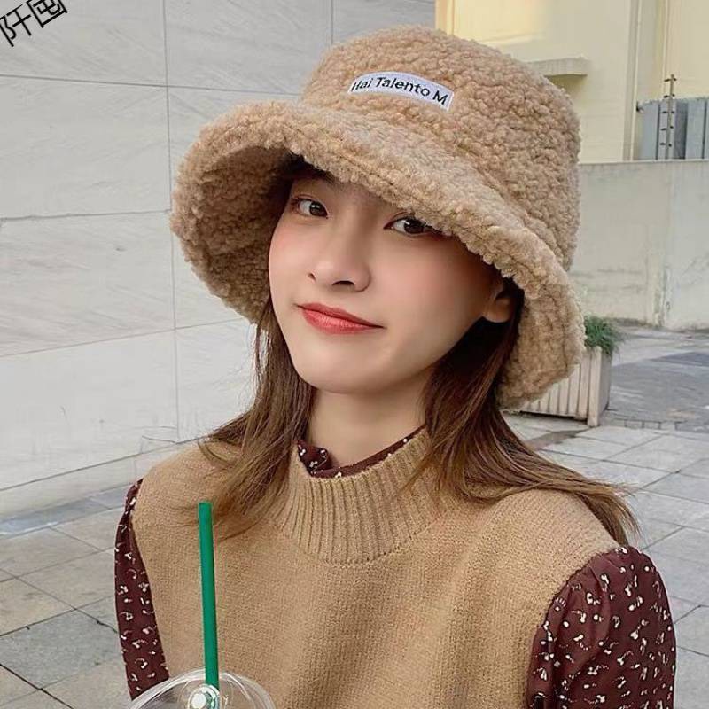 Mũ Bucket Nón Tai Bèo Vành Cụp Nón Lông Cừu Xù 384 Nhiều Màu Sắc Ulzzang Form Unisex Nam Nữ - Hazo