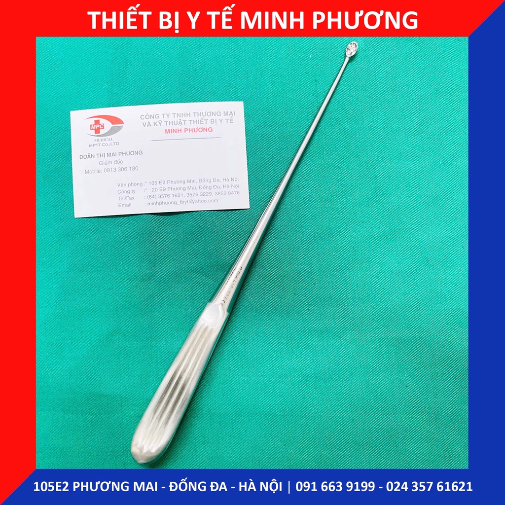 Curet xương 1 đầu, 2 đầu dùng trong chấn thương