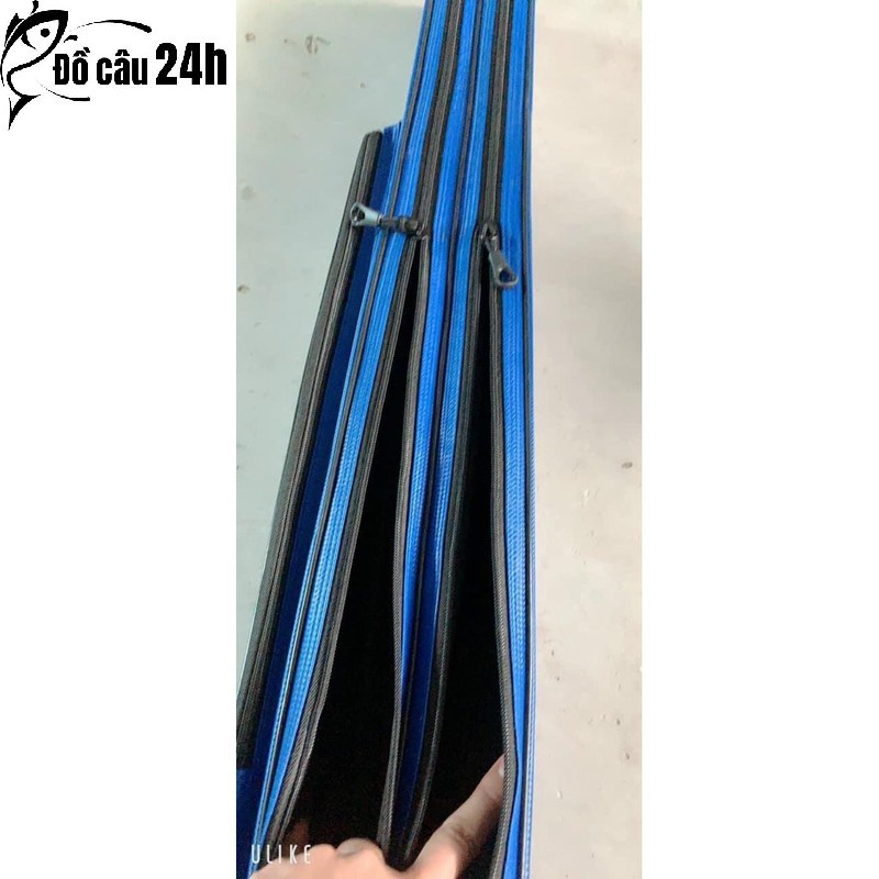 (TƯNG BỪNG KHUYẾN MÃI ) Bao đựng cần Daiwa size 1m25 chống thấm nước 2 màu nổi bật - Đồ câu 24h