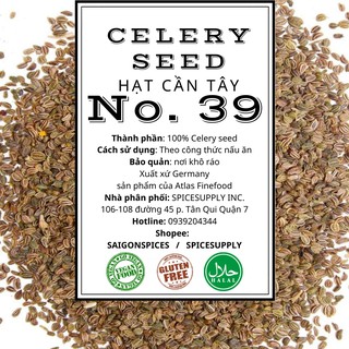 1kg Celery Seeds - Hạt Cần Tây