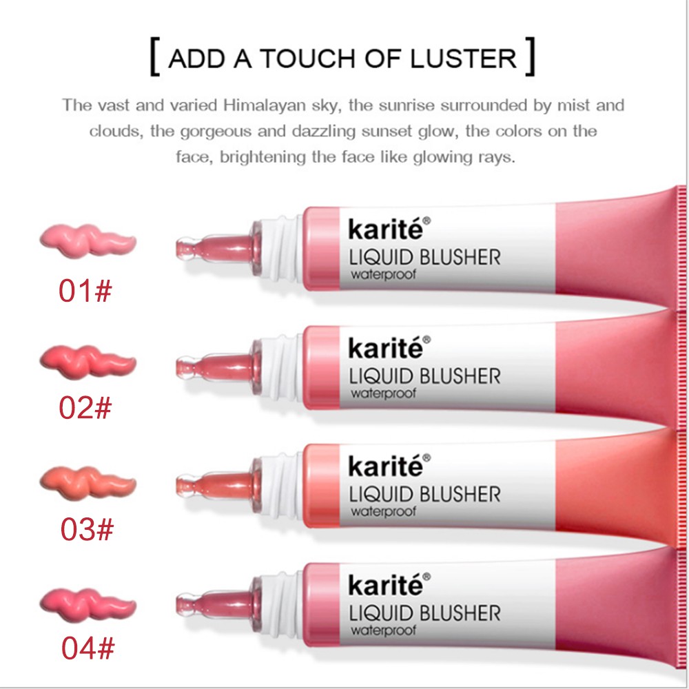🔥🔥[Hàng mới về] Kem má hồng Karite 4 màu tùy chọn trang điểm tự nhiên | BigBuy360 - bigbuy360.vn