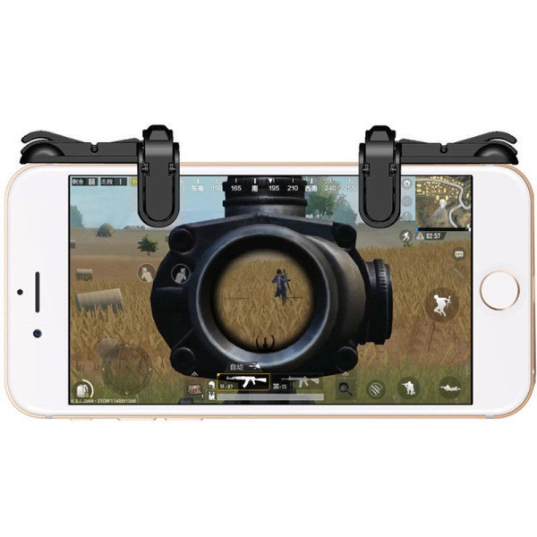 Bộ 2 nút bấm hỗ trợ chơi game l1r1 PUBG trên điện thoại