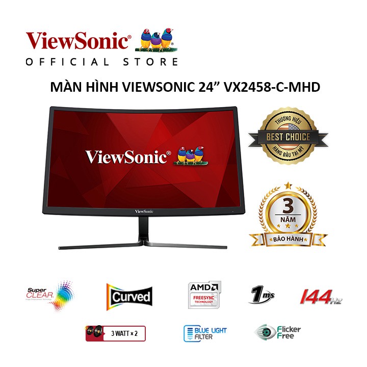 Màn hình Viewsonic VX2458-C-MHD | BigBuy360 - bigbuy360.vn
