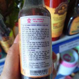 Dung dịch vệ sinh răng miệng cho chó Budle Budle