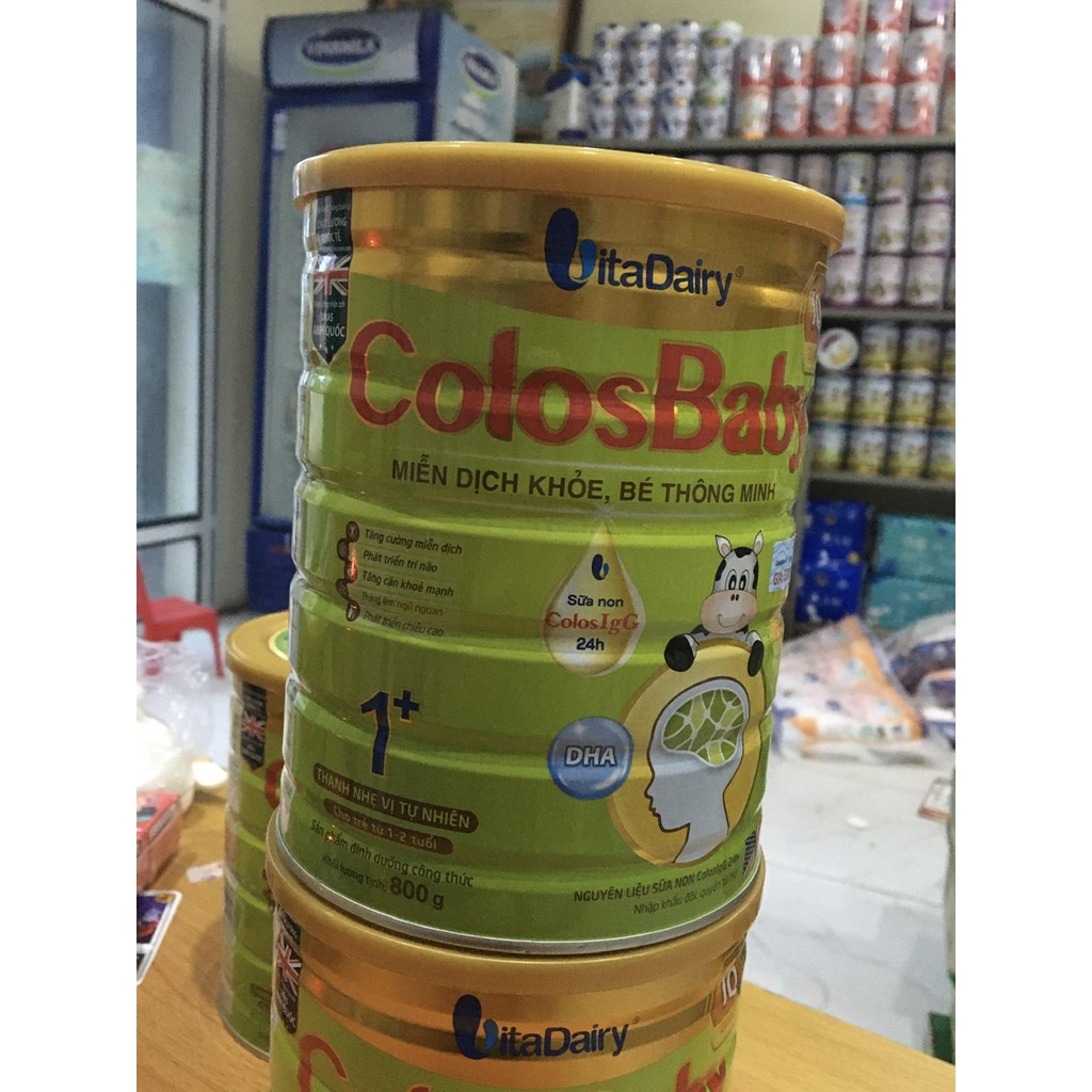 Sữa Colosbaby IQ gold - Bổ sung DHA Số 0,1,2 ( 800g )