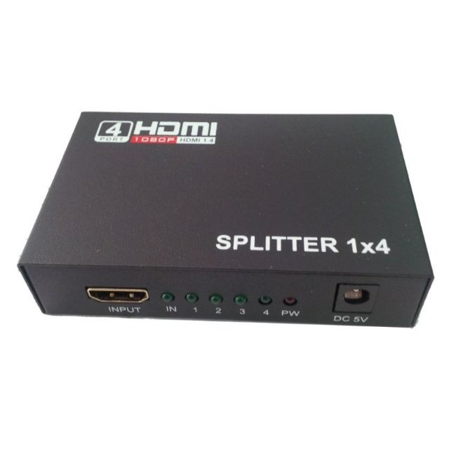 Bộ Chia HDMI 1 Ra 4 Cổng Tiện Dụng