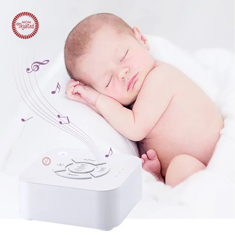 [CHUBBYSHOP] Máy tạo tiếng ồn trắng white noise tiếng ru giúp bé ngủ ngon, sâu giấc Mom Trusted