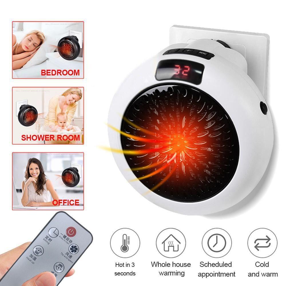 Quạt Sưởi Ấm Chạy Điện 900W Yên Tĩnh