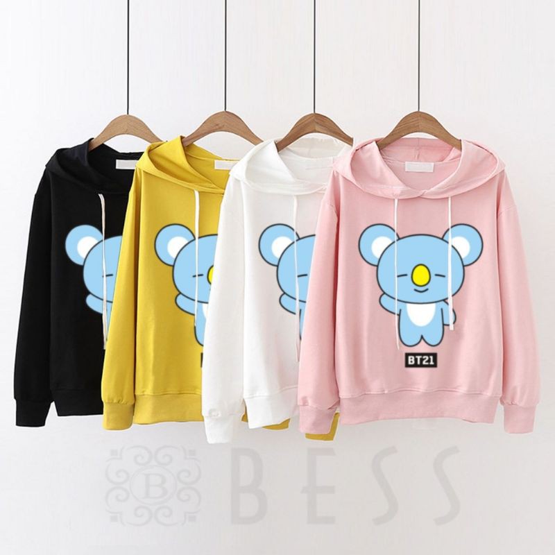 Áo Hoodie In Hình Bt21 10-14th / Koya