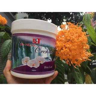 Kem ủ tóc hấp dầu xả tóc Hoa Lan LK Mềm Mượt 1000ml