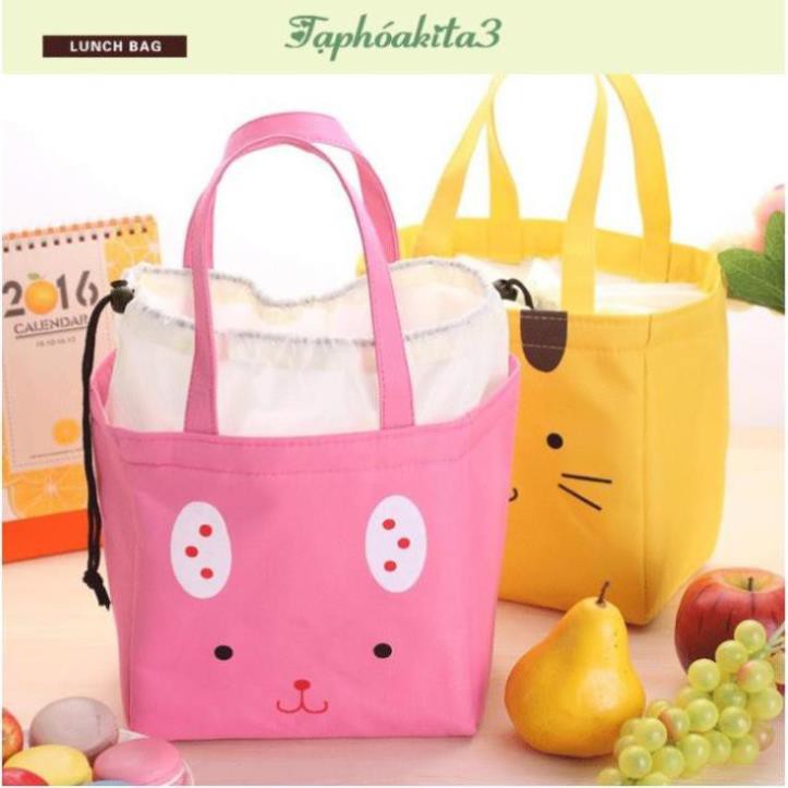 Túi Giữ Nhiệt Đựng Cơm Trưa/ Đồ Ăn Uống Văn Phòng GIAO NGẪU NHIÊN Ạ