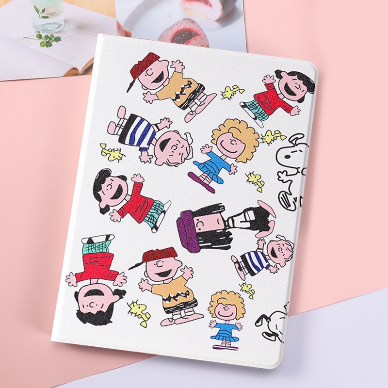 Bao Da Máy Tính Bảng PU + TPU Gập Ba Họa Tiết Hoạt Hình Cho Redmi Pad 10.61 2022 Xiaomi Pad 5 Pro 11 "Mi Pad5 Ốp