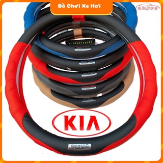 Bọc vô lăng KIA Morning, Cerato, K3, Seltos, Sedona, Sorento, Soluto, Optima, Rondo, Forte, Rio, tem kim loại cao cấp