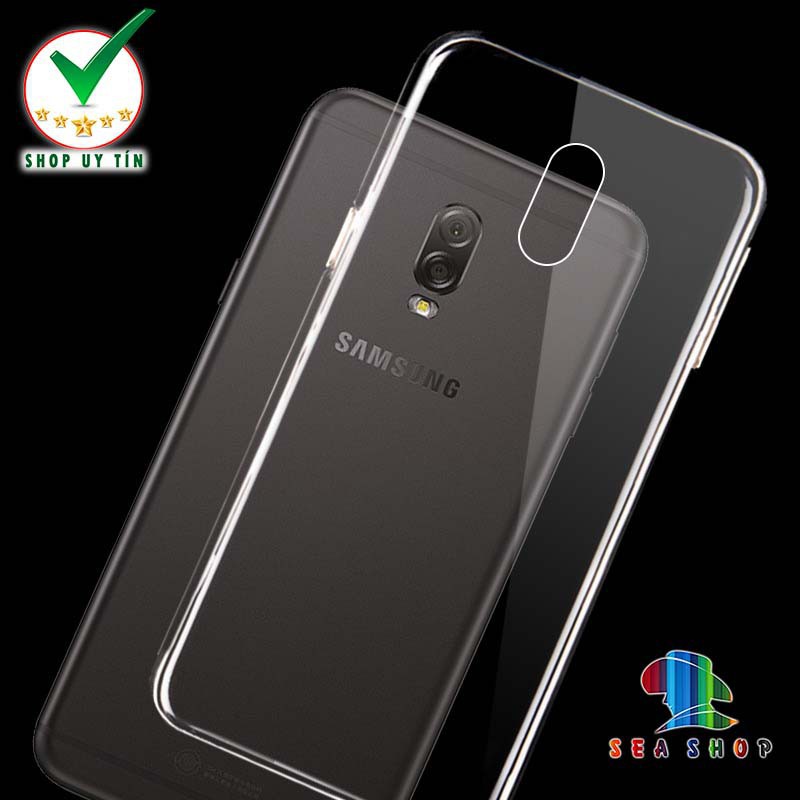 Ốp lưng Samsung Galaxy J7 Plus, J7 Pro, J7 Duo, J7 Prime - C710 - C8 Nhựa dẻo - trong suốt