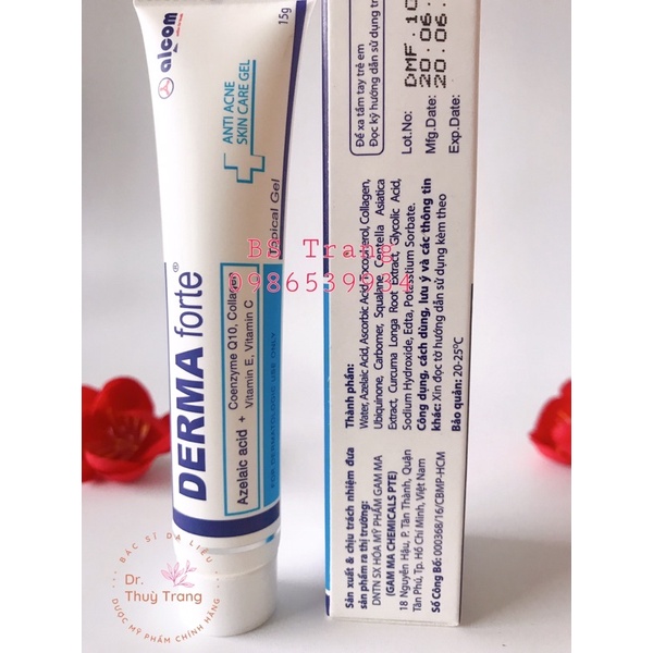 [HÀNG CÔNG TY] sản phẩm DERMAFORTE - 15gram