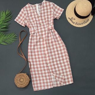 Đầm kẻ TOPSHOP