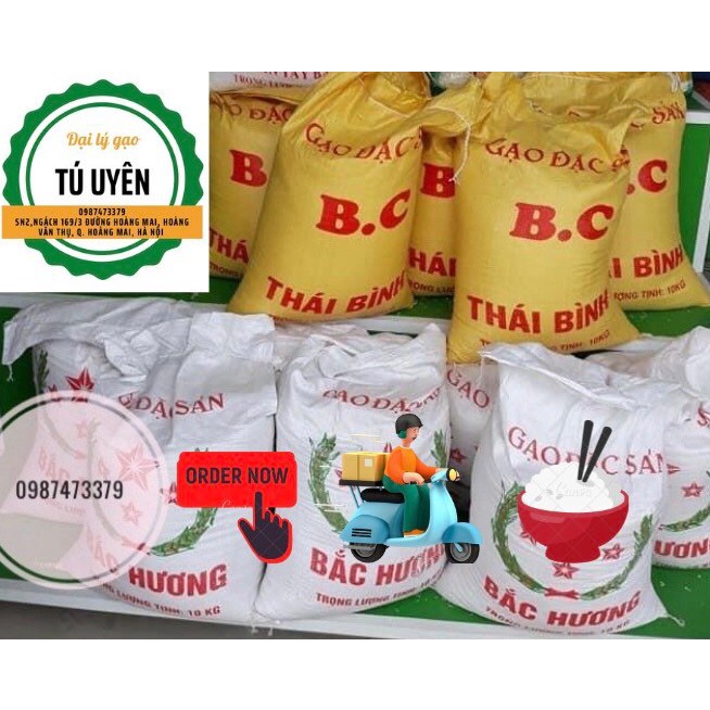 Gạo BC Thái Bình ngon 10kg