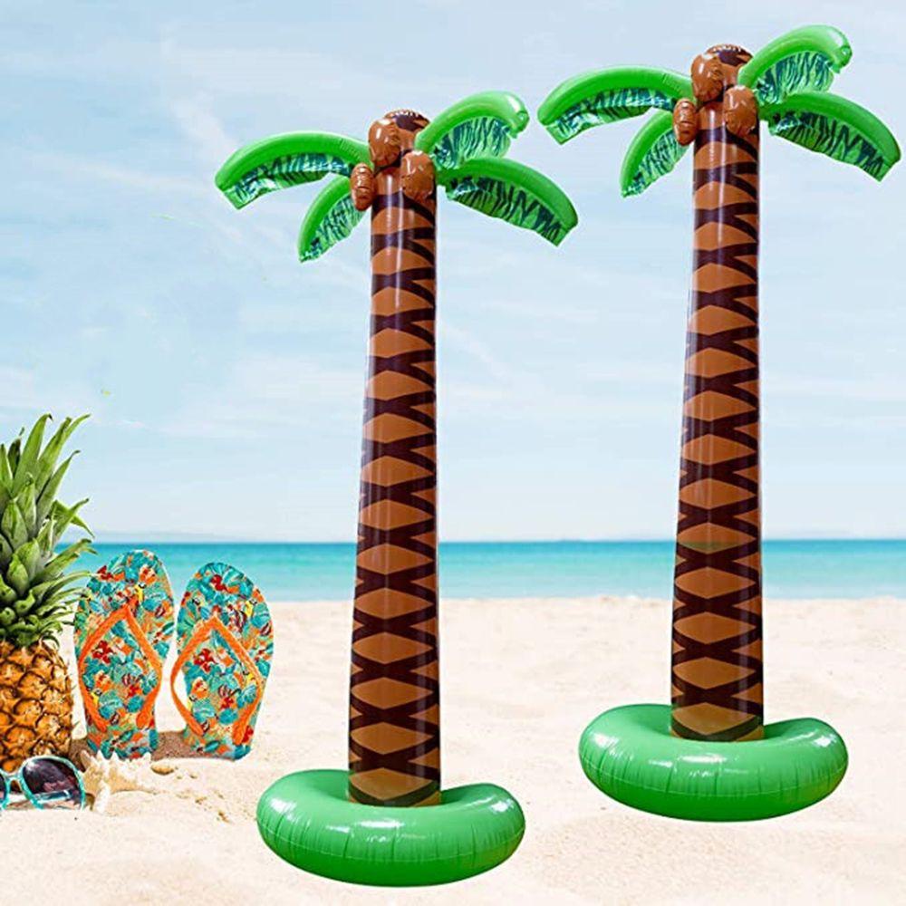 Phao Bơi Bơm Hơi Hình Cây Cọ Nhiệt Đới Phong Cách Hawaii 66Inch