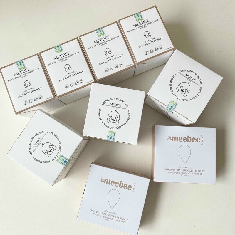 Muối tắm thảo dược cao cấp Meebee