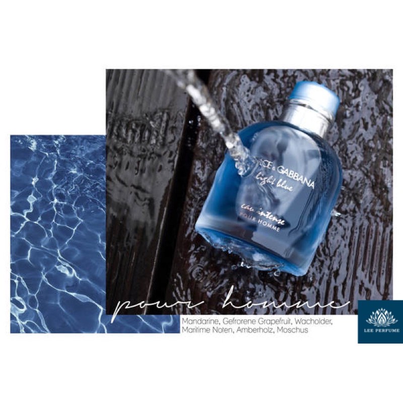 (Chai Thử) Nước Hoa Dolce light blue intense Của Nữ 5ml/10ml/20ml | Thế Giới Skin Care