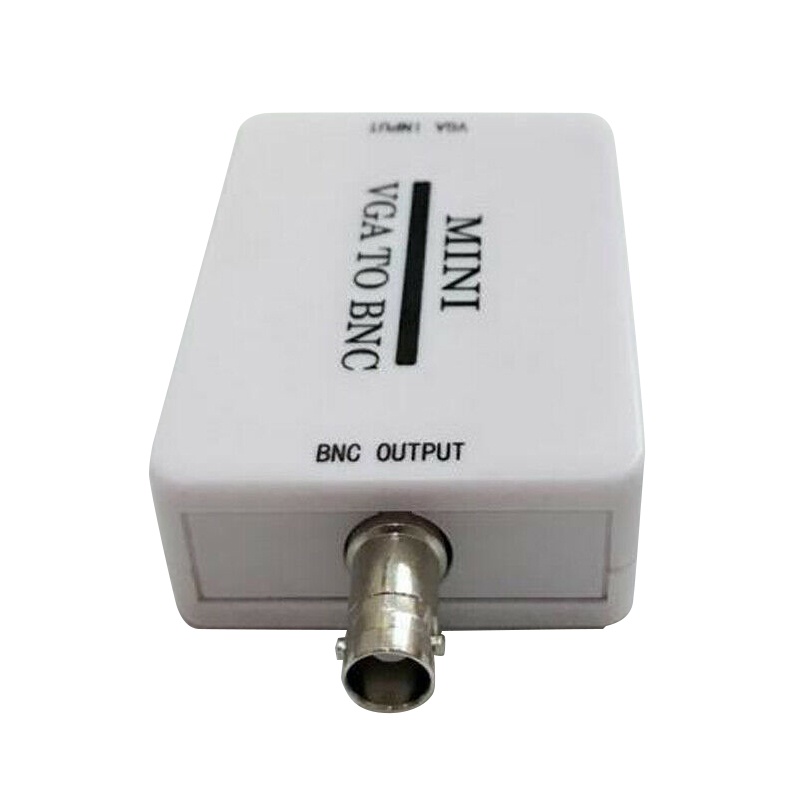 Mini VGA to BNC Video Converter Digital Composite AV Adapter Box for HDTV