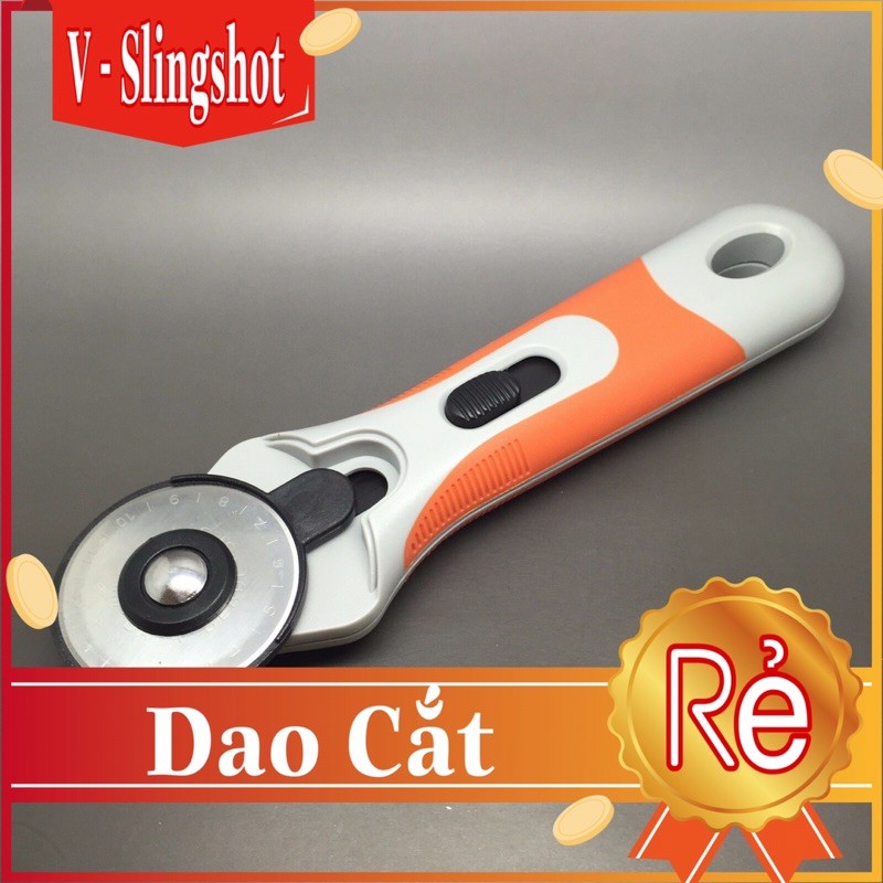 [Giá Rẻ] Dao Cắt Thun ( Vải , Giấy ) Rotary Cutter Cho Ná Cao Su