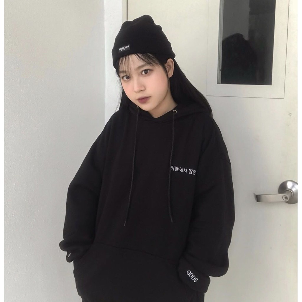 Nhập WAPCK111 giảm 25k đơn từ 200k - Áo Hoodie REGOD KOREAN Đen Unisex | BigBuy360 - bigbuy360.vn